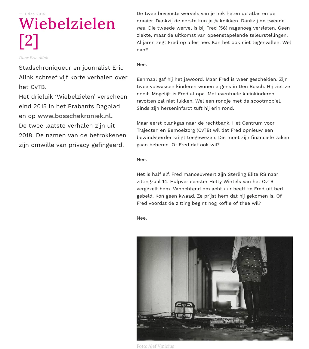 CvTB Bureau voor Bemoeizorg